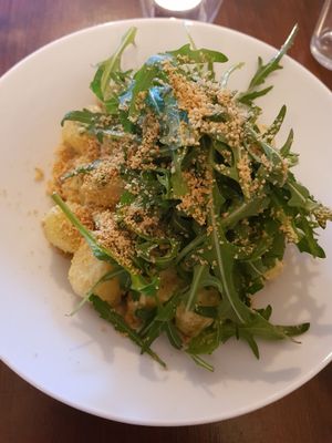 Potato gnocchi at Coca Sova in Dublin