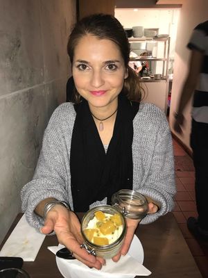 awesome dessert! at Coca Sova in Dublin