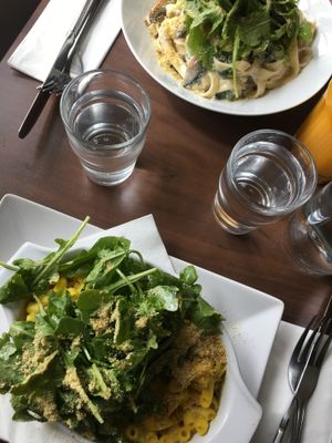 Mac n Cheese and Mushroom Pasta  at Coca Sova in Dublin