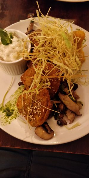 Soya schnitzel at Coca Sova in Dublin