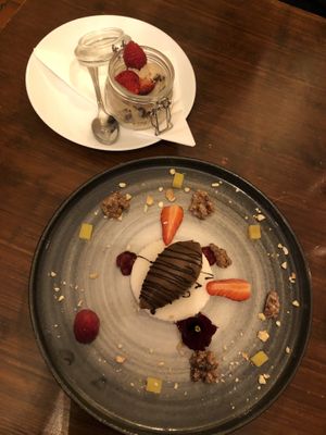 Desserts at Coca Sova in Dublin