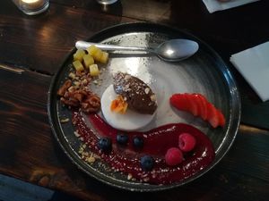 Coconut "shortbread" at Coca Sova in Dublin