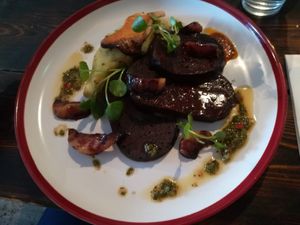 Seitan steak at Coca Sova in Dublin