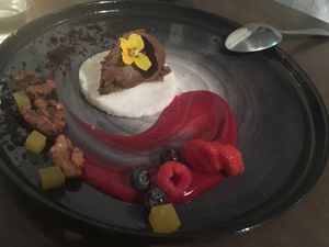 Stunning dessert  at Coca Sova in Dublin