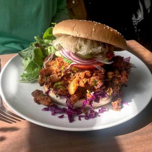 Pulled “pork” at Coca Sova in Dublin