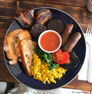 Full Irish Breakfast  at Coca Sova in Dublin
