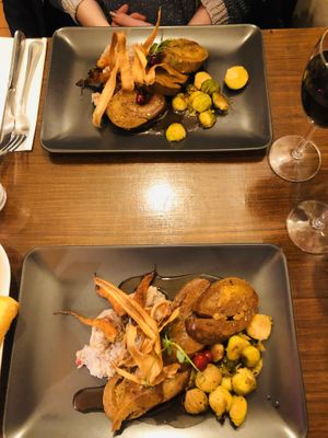 Turkey roulade  at Coca Sova in Dublin