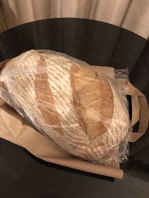 Local sourdough bread too! at Coca Sova in Dublin