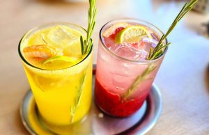 Homemade lemonade 🍋👍 at Mamacoffee in Prague