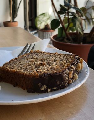 Bananenbrot  at Mamacoffee in Prague