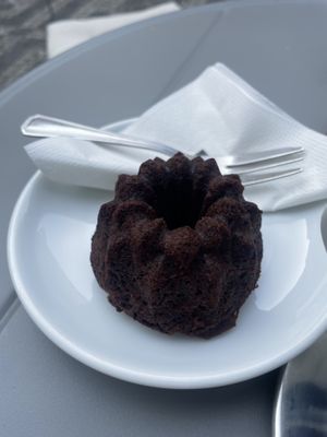 Chocolate cake   at Mamacoffee in Prague