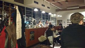 nice atmosphere at Mamacoffee in Prague