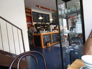 1.floor at Mamacoffee in Prague