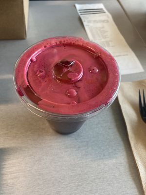 Beet juice  at New Frontiers Natural Marketplace in Solvang