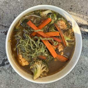 vegan ramen (ask for vegan noodles)   at Underbelly in San Diego