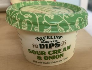 Purple Carrot offers grocery items for order as well- like this very delicious onion dip!! 🌱  at The Purple Carrot in Needham Heights