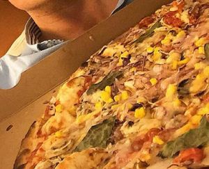 Yummy at Pizza Letna in Prague