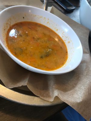 Cauliflower chowder at Naked Lunch in Boulder