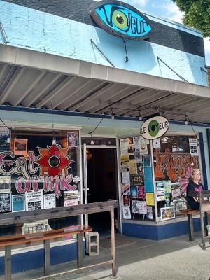 The front :) at Le Voyeur in Olympia