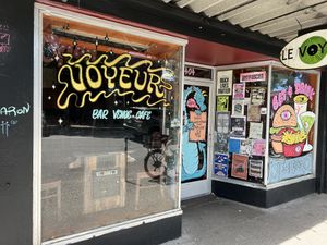 Seems like a crazy and fun place to be in  at Le Voyeur in Olympia