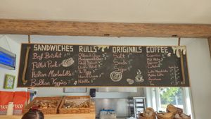 Menu at Guilty Pretzel  in Utrecht