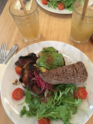 Vegan Egg Sandwich at Lavinia Good Food - Centrum in Amsterdam