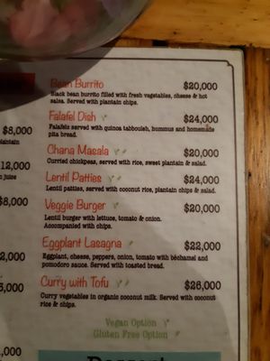 Main dishes at La Sirena EcoHotel - Kitchen in Playa Palomino