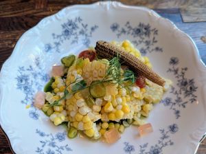 Corn appetizer at NaKorn in Evanston