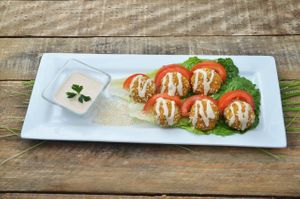 Raw Vegan Falafel. #1 Seller at Blissful Cafe in Orlando