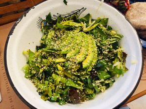 Hemp Salad at La Cuisine in Cozumel