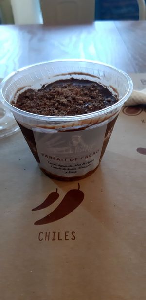 Parfait de Cacao at La Cuisine in Cozumel