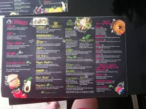 Menu at La Cuisine in Cozumel