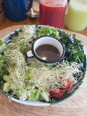 Buddha Bowl Mexicano at La Cuisine in Cozumel