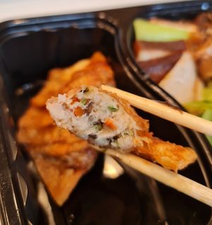 Fried Dumpling ~ 23/11/21 at Onn Vegetarian 安顺素食 in Central Singapore