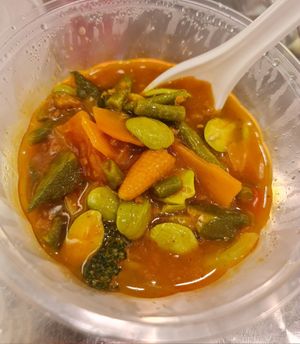 Sambal Petai ~ 11/01/23 at Onn Vegetarian 安顺素食 in Central Singapore