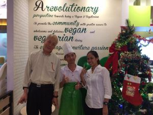 The staff keep you happy, smiling, and full :) at Clover 8 in East Singapore
