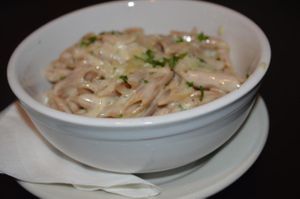 ORGANIC MAC & CHEESE at Green Fields Organic Bistro in Delray Beach