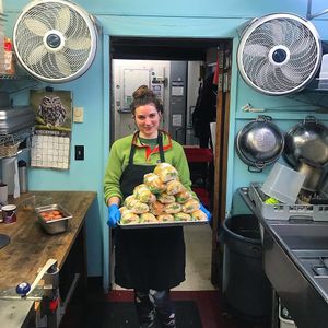 Deli Sandwiches made onsite gluten-free, veggie and vegan options. Also hot soup and salad bar and a great lunch counter at Olympia Food Co-op - Eastside in Olympia