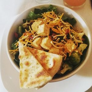 Vegan salad at Red Hook Grill in Columbus