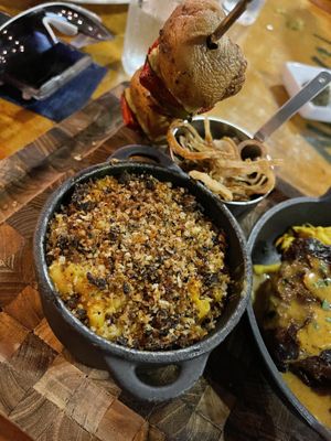 Vegan Mac  at Yemanja Woodfired Grill in Oranjestad