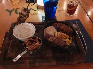   at Yemanja Woodfired Grill in Oranjestad