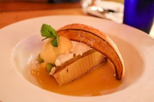 dessert at Yemanja Woodfired Grill in Oranjestad