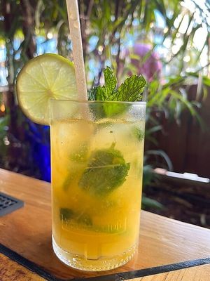 mojito at Yemanja Woodfired Grill in Oranjestad