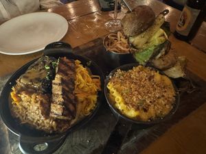 Vegan BBQ Platter   at Yemanja Woodfired Grill in Oranjestad