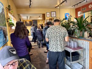   at The Bagel Shop in Homer