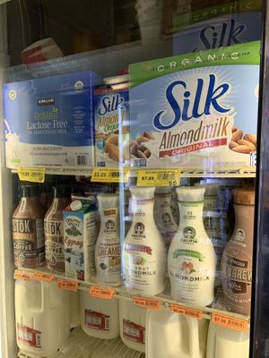 Plant based milks at Save-U-More in Homer