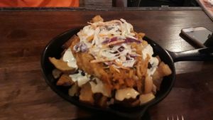 Loaded jackfruit fries at Eat.Co in Koh Phangan