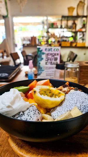 Breakfast mess 😋  #Veganuary at Eat.Co in Koh Phangan