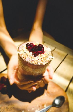 Acai Berry Chia Pod #Veganuary at Eat.Co in Koh Phangan