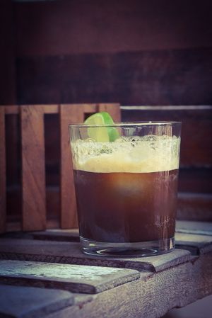 Signature coffee #Veganuary at Eat.Co in Koh Phangan